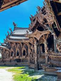 Sanctuary of Truth living wooden art 