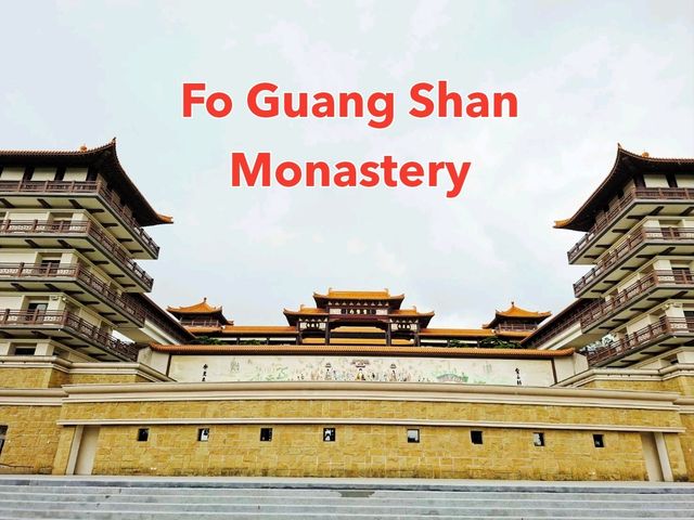 วัดพุทธที่ใหญ่ที่สุดในไต้หวัน Fo Guang Shan✨️