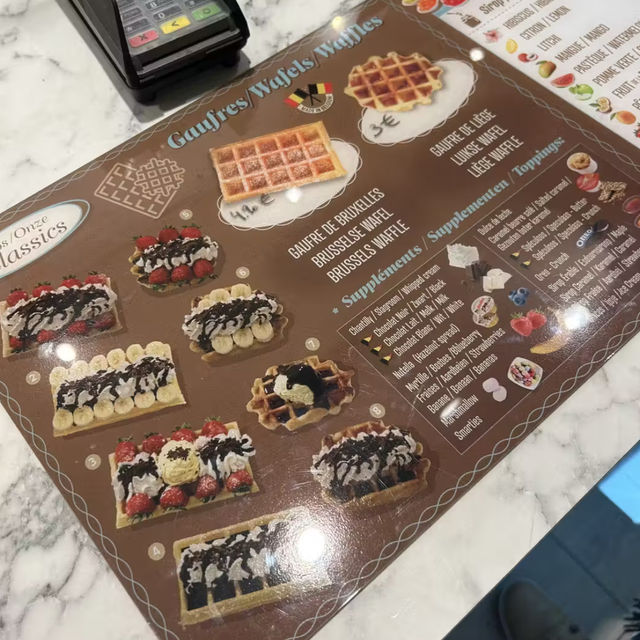 벨기에 와플 토핑맛집 버블티룸 🧇