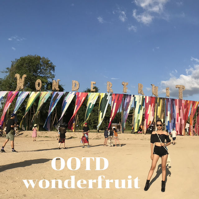 OOTD Wonderfruit  at Siam Country Club พัทยา