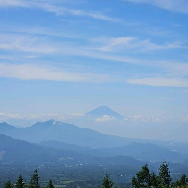 【山梨】リフトに乗って絶景スポットへ⛰️清里テラス
