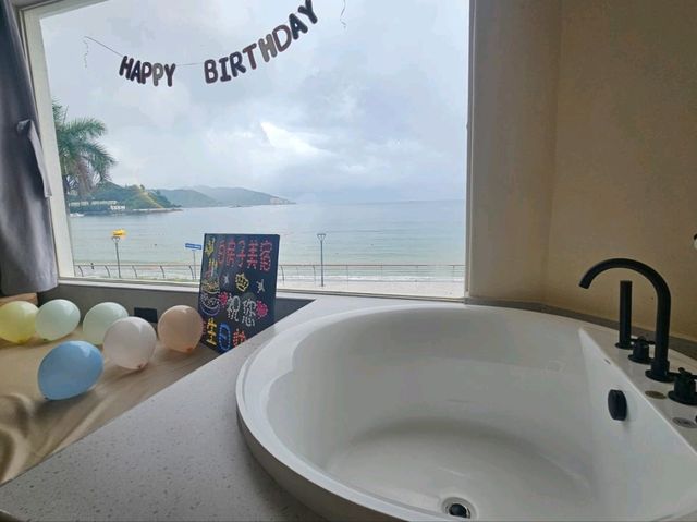 白房子·深圳南澳沙灘海景美宿度過浪漫的生日