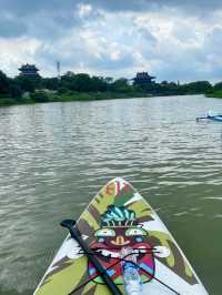 Urban Zen on Water: Paddleboarding at Haizhu Lake Park 🌆🧘‍♀️