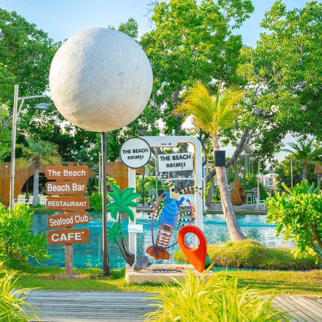 The Beach กลางกรุง ร้านอาหารและคาเฟ่สไตล์บีชคลับ