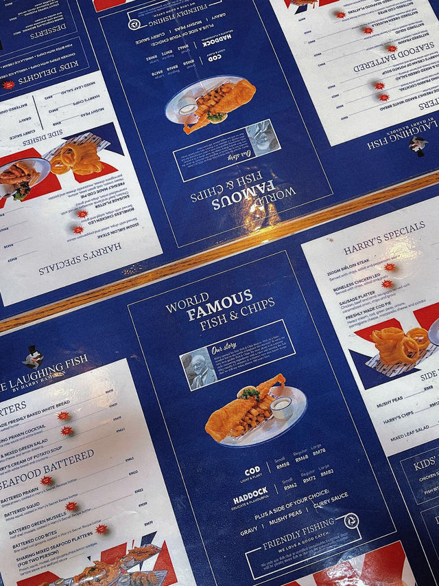 🎣 The Laughing Fish by Harry Ramsden – SkyAvenue’s British Fish & Chips Haven 