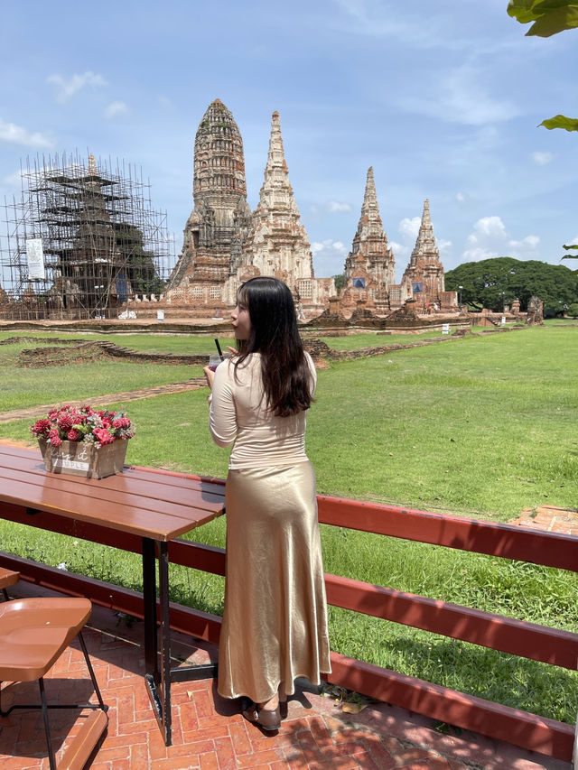 ☕️🌞 คาเฟ่อยุธยา “เรือนมยุรา” เมืองเก่า ☘️✨