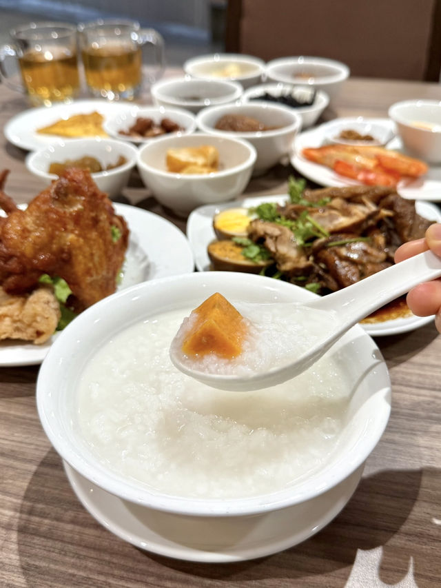 Once A Month Only - Teochew Porridge Buffet in a School