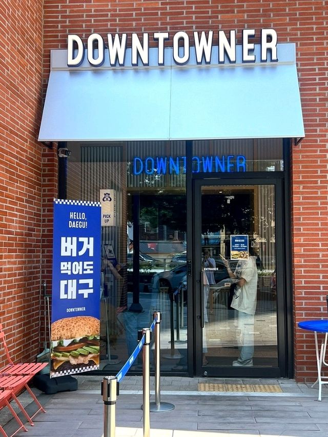 [🇰🇷大邱] ダウンタウナー：大邱で本格的な自家製バーガーが楽しめる人気店