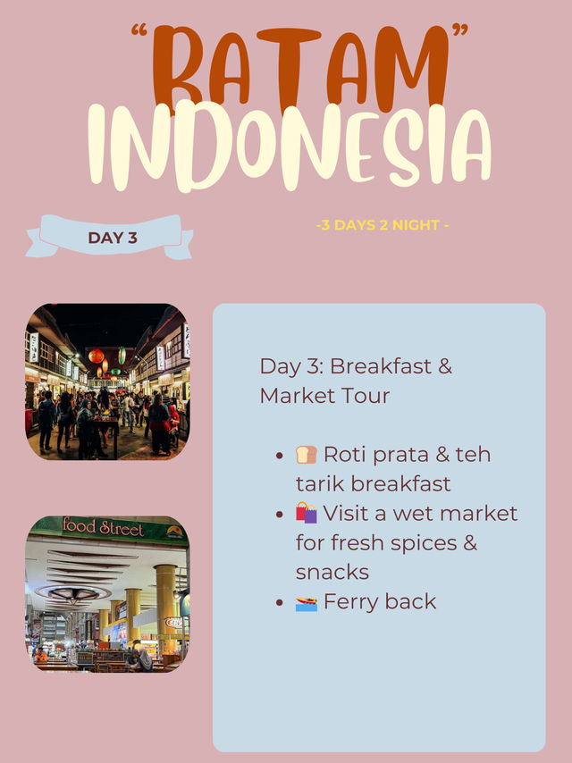 🇮🇩 Batam Itinerary 12: Street Food Lover’s Crawl 🍢🍜