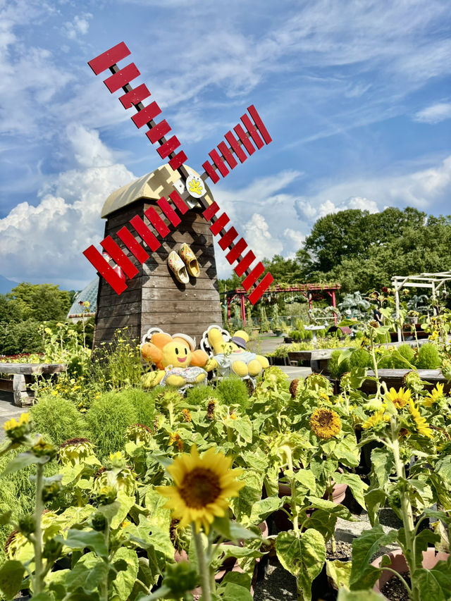 鳥取花迴廊西館（向日葵迎賓大道）