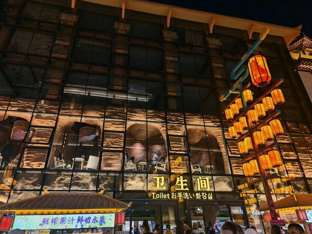 夜幕下敦煌古建直擊美景✨