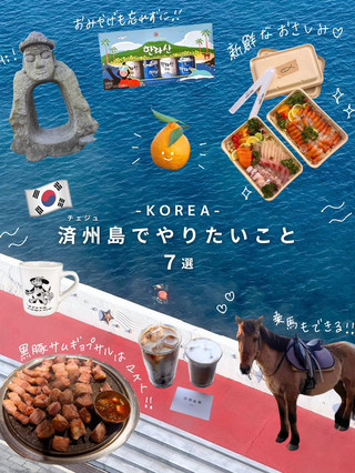 제주도에서 하고 싶은 일 7선 🏝️