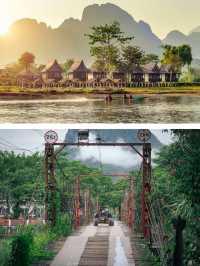 ภูเขา แม่น้ำ …นี่แหละวังเวียงที่ฉันหลงรัก🎈