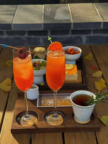 百年銀杏樹下的下午茶 百年銀杏樹下的下午茶