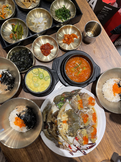 本場の蟹の酢漬け。たくさんのタイ人が訪れます。 | Trip.com ソウル