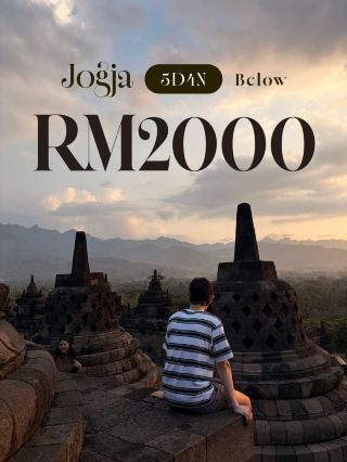 Below RM2000 for 5 Epic Days in Yogyakarta 💸✨