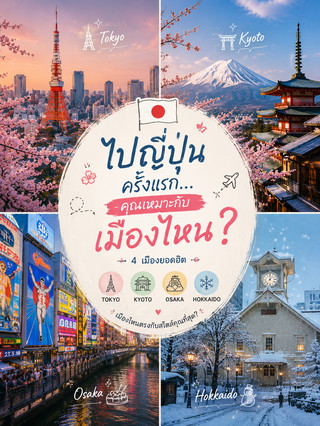 🇯🇵 第一次來日本…哪個城市最適合你?選擇一個符合你風格的城市,你的第一次日本之旅將會比你想像的更難忘!