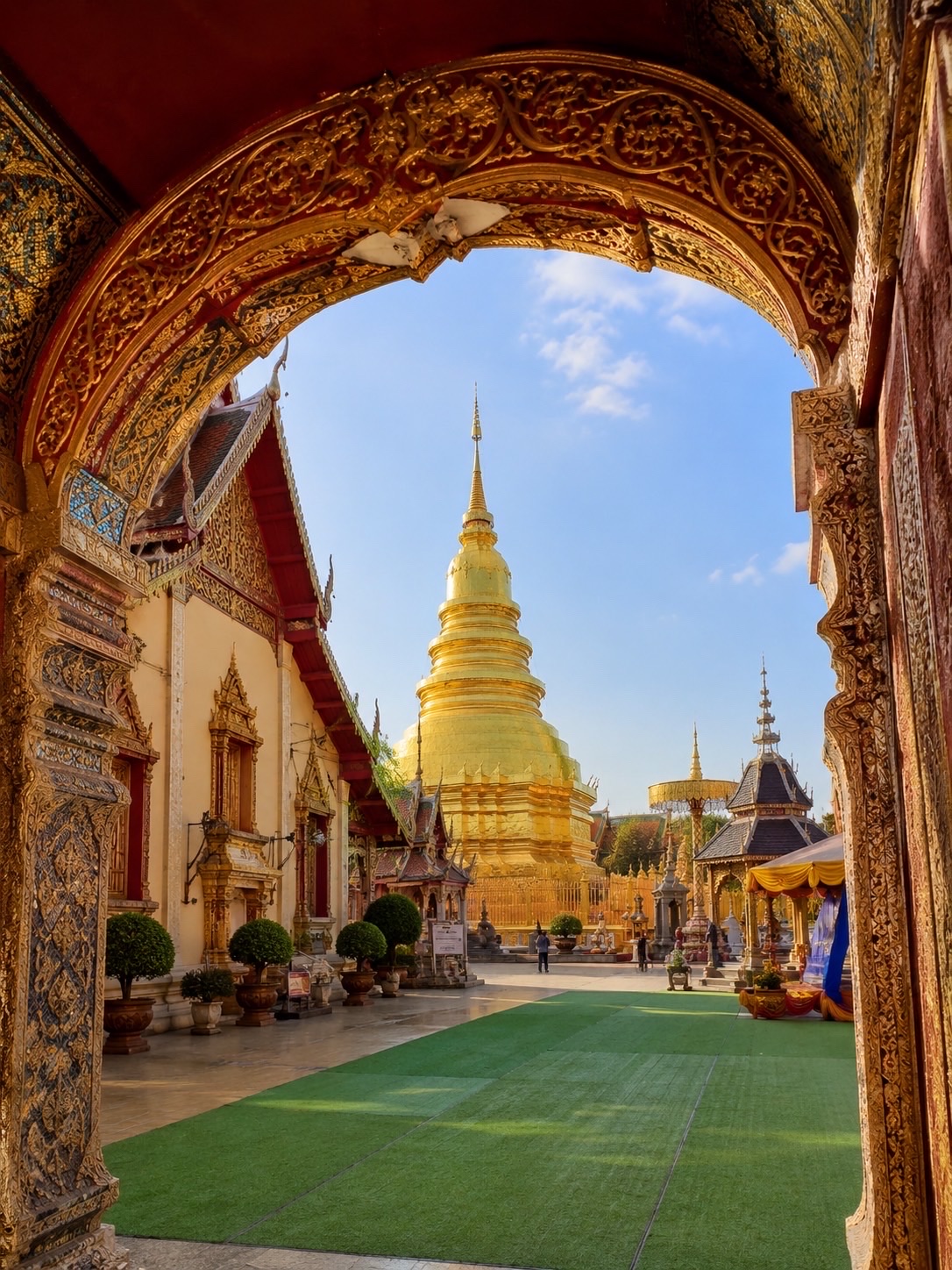 Wat Phra That Hariphunchai Woramahawihan, Lamphun