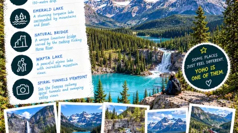 🇨🇦 I Didn't Expect Yoho National Park to Be This Magical — Emerald Lakes, Hidden Alpine Beauty 💚 — traveler post in Field