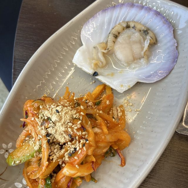 동해 묵호항 근처 오션뷰 조개구이 맛집 동해가리비 본점