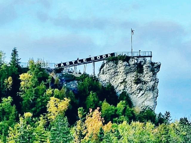 Family Adventure: Climbing Castle Rock with Kids in St. Ignace!