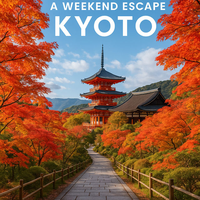 3-Day Escape to Kyoto