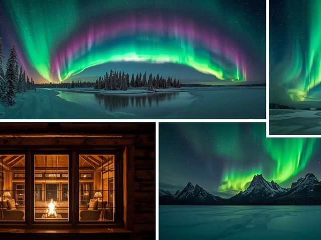 Winter’s Neon Sky Tripcom✨ Winter’s Neon Sky Tripcom✨