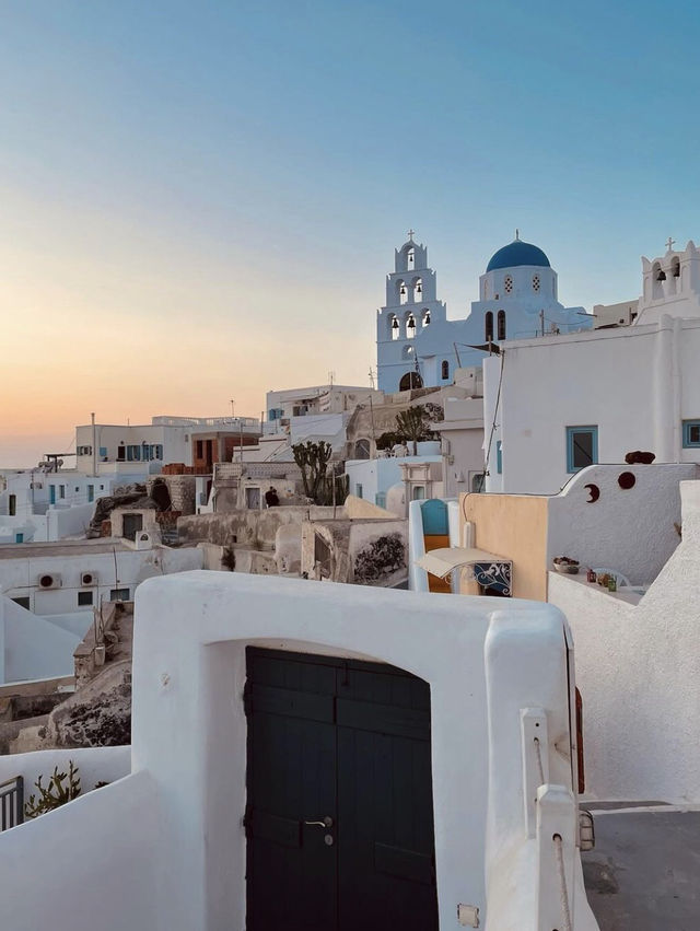 Santorini sunset is the best 🎬