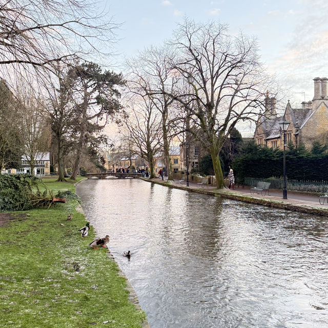 Tranquil Day in Bourton-on-the-Water