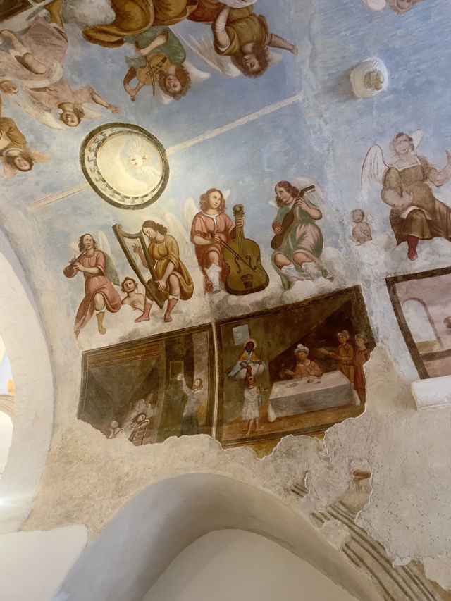 The fading Frescos of St. Nicholas of Myra