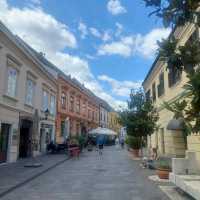 Pécs, the city center is gorgeous.