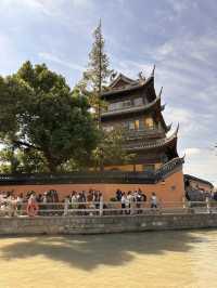 Zhujiajiao is an ancient water town located in the Qingpu District of Shanghai