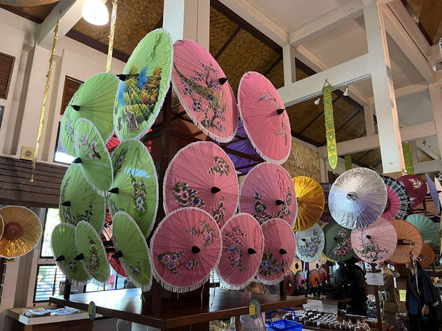 Bo Sang Umbrella Making Centre – A Colorful Handicraft Tradition  
