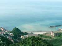 俯瞰陰陽海和雞籠山的壯麗景色