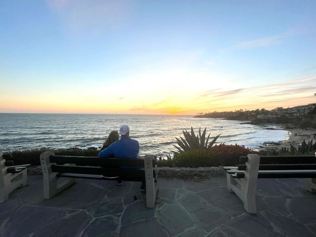 Another wealthy neighborhood, beautiful! Laguna Beach near Irvine, California.