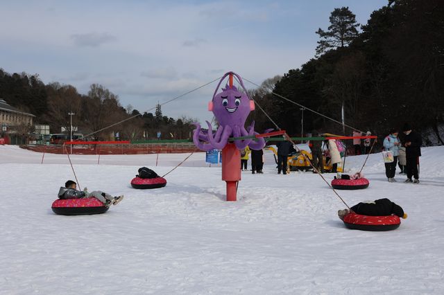 花溪谷冰雪樂園，遛娃好地方