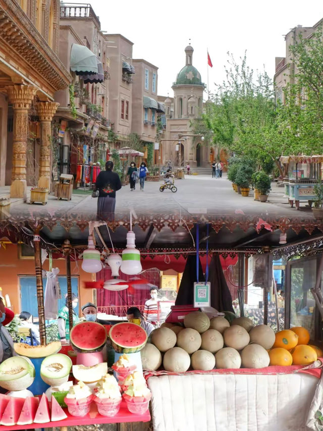 喀什老城美食街