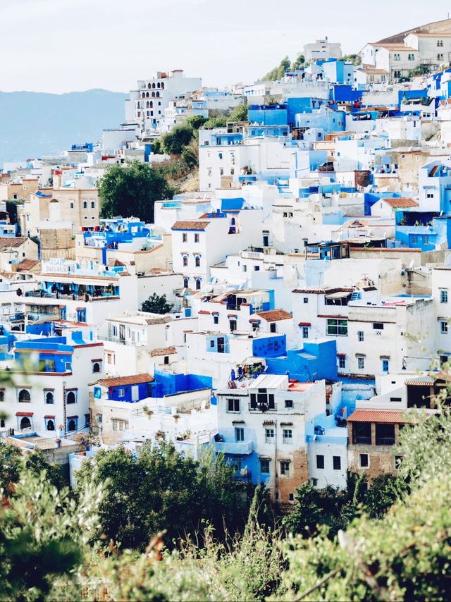 為摩洛哥的藍，千萬次沦陷Chefchaouen