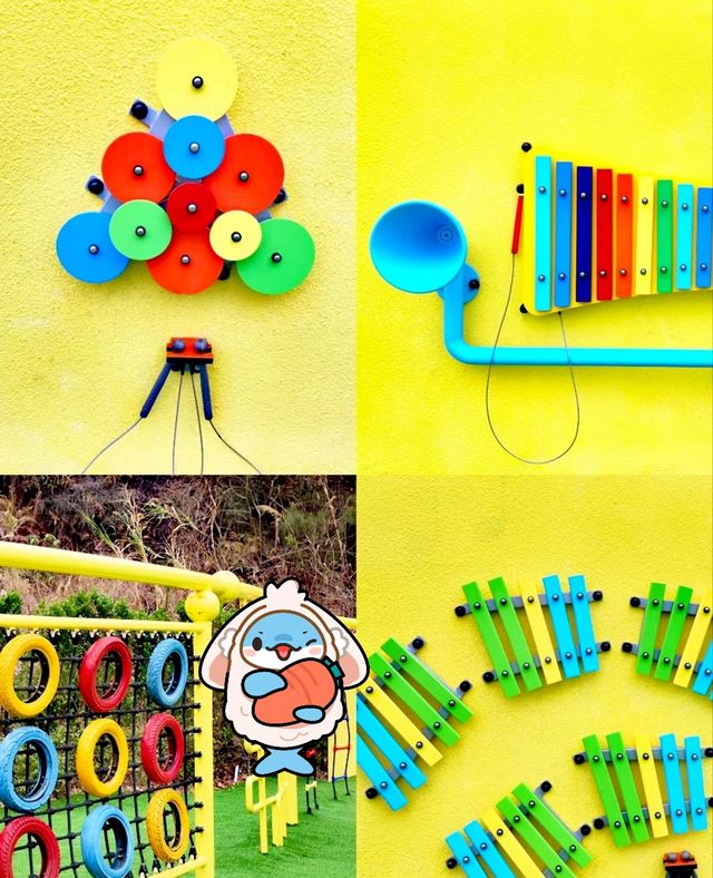 玻璃橋+古建築+花海-松崗五指耙公園 玻璃橋+古建築+花海-松崗五指耙公園