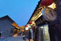 山東淄博周村古鎮的夜色比白天更加迷人