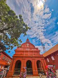 This is the Dutch Red House in Malaysia♥️🤩
