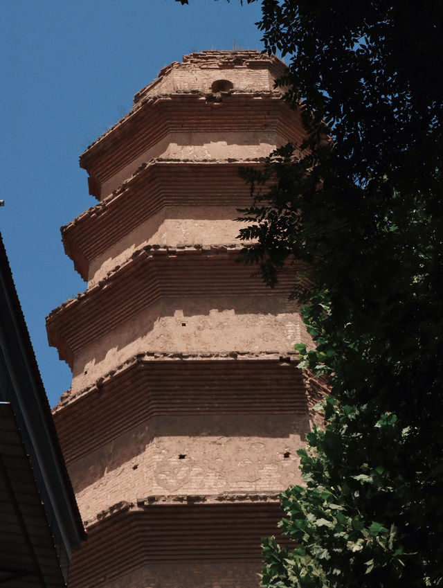 山西曲沃｜感應寺磚塔
