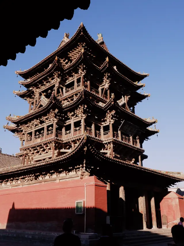 Feiyun Tower, a wooden structure, is a filming location for the Black Myth: Wukong game. 