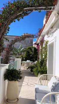 卡普里島- Hotel La Palma Capri酒店。