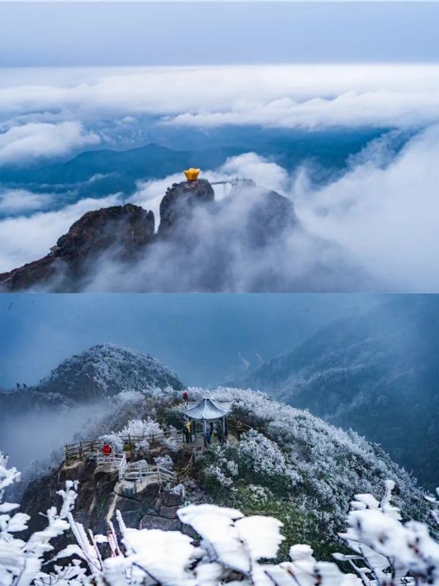 你沒看錯，不出廣東也能賞雪泡湯！