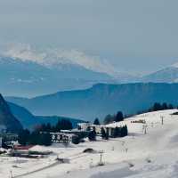 冬日多洛米蒂美得令人落淚 滑雪山泡溫泉 人生值得。