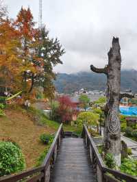 貴州省石阡縣一石阡佛頂山溫泉小鎮泡溫泉