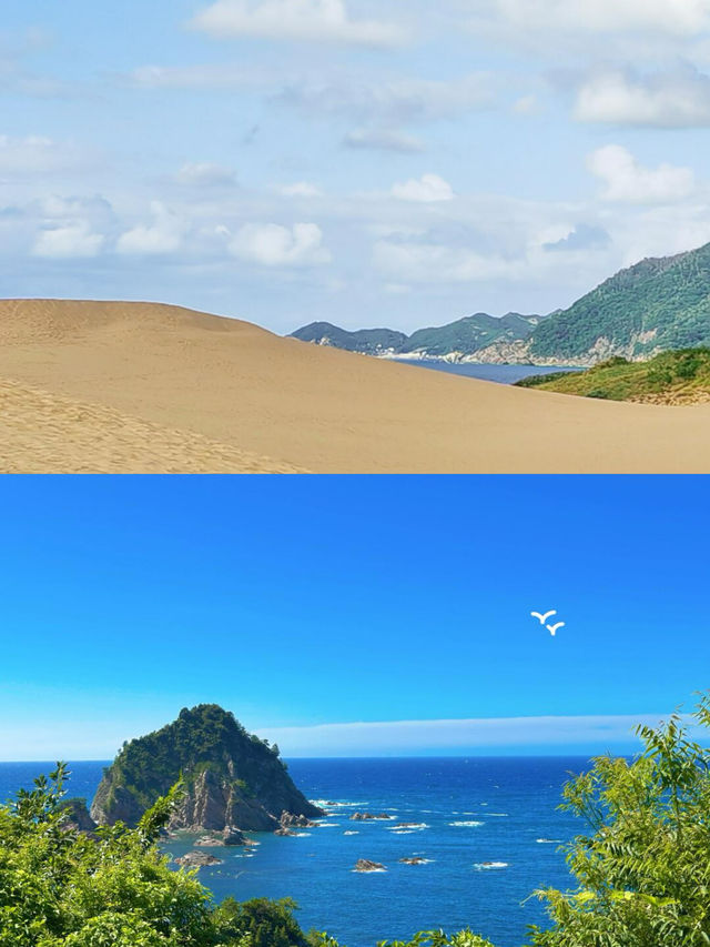 鳥取｜邂逅沙漠與海洋的夢幻交織