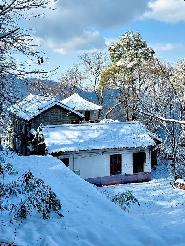 西安出發40分鐘 | 秦嶺冬日雪國秘境登高賞雪