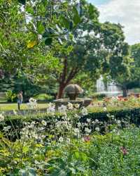 誤入英式油畫，邂逅綠地公園的慢時光